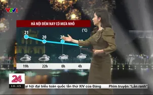 Bản tin tời tiết 18h45 - 31/12/2025