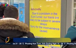 Khôi phục hoạt động đường hầm eo biển Manche