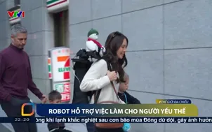 Robot hỗ trợ việc làm cho người yếu thế