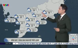 Bản tin thời tiết 19h45 - 02/01/2026