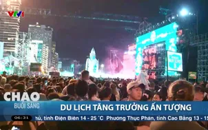 Du lịch tăng trưởng ấn tượng