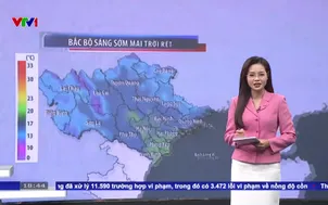 Bản tin thời tiết 18h45 - 04/01/2026