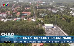 Ưu tiên cấp điện cho khu công nghiệp