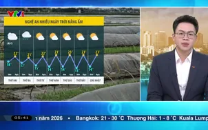 Bản tin thời tiết 5h30 - 05/01/2026