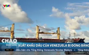 Xuất khẩu dầu của Venezuela bị đóng băng