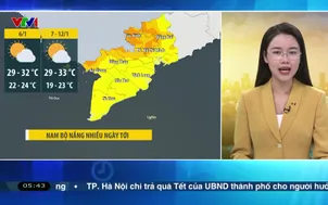Bản tin thời tiết 5h30 - 06/01/2026