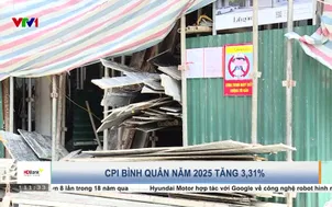 CPI bình quân năm 2025 tăng 3,31%
