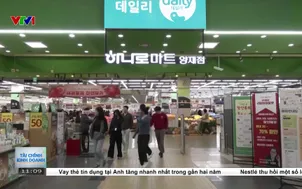 Doanh số bán hàng của các siêu thị lớn Hàn Quốc giảm mạnh