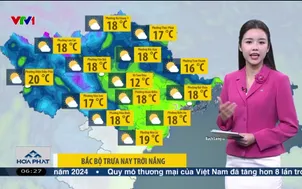 Bản tin thời tiết 6h15 - 07/01/2025