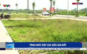 Tăng mức đặt cọc đấu giá đất