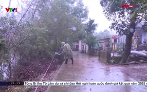 Huế sạt lở đường dân sinh nghiêm trọng sau lũ