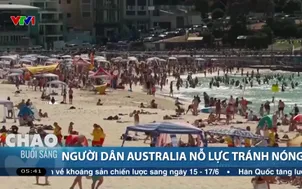 Người dân Australia nỗ lực tránh nóng