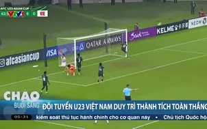 Đội tuyển U23 Việt Nam duy trì thành tích toàn thắng