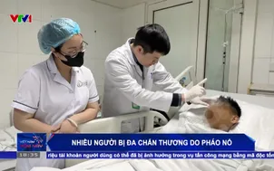 Nhiều người bị đa chấn thương do pháo nổ