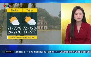 Bản tin thời tiết 5h30 - 19/01/2026