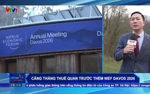 Căng thẳng thuế quan trước thềm Wef Davos 2026