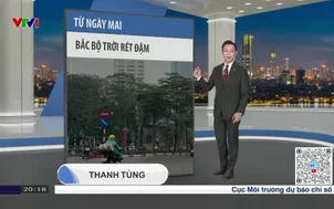 Bản tin thời tiết 19h45 - 20/01/2026