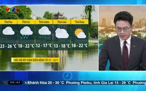 Bản tin thời tiết 5h30 - 20/01/2026