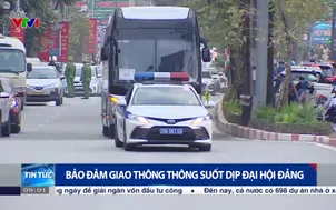 Bảo đảm giao thông thông suốt dịp đại hội Đảng