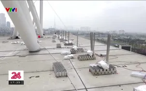 Cận cảnh trận địa pháo hoa chào mừng Đại hội lần thứ 14 của Đảng