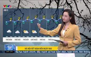 Bản tin thời tiết 6h15 - 22/01/2026