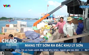 Mang Tết sớm ra đặc khu Lý Sơn