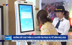 Đường sắt chạy thêm 22 chuyến tàu phục vụ Tết Bính Ngọ 2026