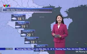 Bản tin thời tiết 18h - 24/01/2026