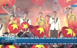 Nhiều chương trình nghệ thuật chào mừng thành công Đại hội XIV