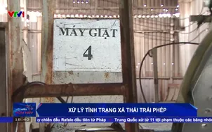 Xử lý tình trạng xả thải trái phép