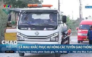 Cà Mau khắc phục hư hỏng các tuyến giao thông