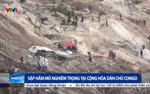 Sập hầm mỏ nghiêm trọng tại Cộng hòa Dân chủ Congo