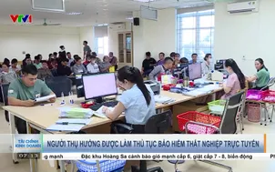 Người hưởng thụ được làm thủ tục bảo hiểm thất nghiệp trực tuyến