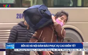 Bến xe Hà Nội đảm bảo phục vụ cao điểm Tết