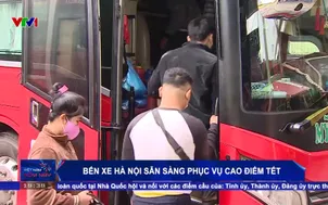 Bến xe Hà Nội sẵn sàng phục vụ cao điểm Tết