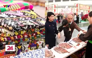 Rộn ràng hội chợ mùa xuân