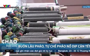 Buôn lậu pháo, tự chế pháo nổ dịp cận Tết