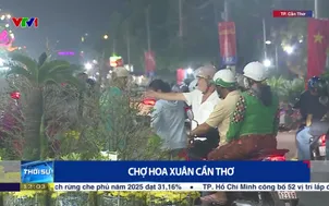 Chợ hoa xuân Cần Thơ