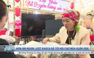 Hơn 500 nghìn lượt khách đã tới hội chợ mùa xuân 2026