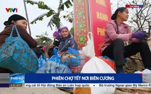 Phiên chợ Tết nơi biên cương