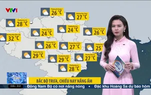 Bản tin thời tiết 6h15 - 16/02/2026