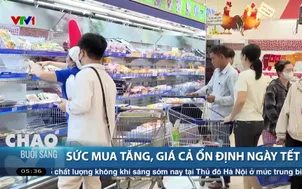 Sức mua tăng, giá cả ổn định ngày Tết