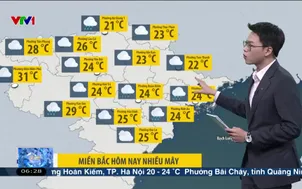 Bản tin thời tiết 6h30 - 22/02/2026