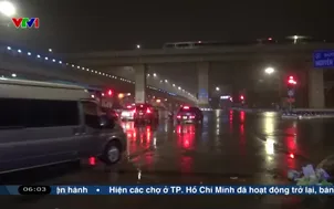 Giao thông cửa ngõ sáng sớm ngày cuối nghỉ Tết