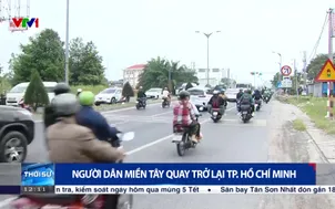 Người dân miền Tây quay trở lại TP. Hồ Chí Minh