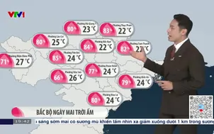 Bản tin thời tiết 19h45 - 23/02/2026