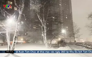 Bão tuyết diện rộng tại bờ đông nước Mỹ