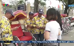 Ngày mới của đội xích lô du lịch Đà Nẵng