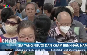 Gia tăng người dân khám bệnh đầu năm