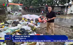 Ùn ứ một nghìn  tấn rác tại trung tâm tỉnh Thanh Hóa